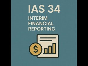 IAS 34 Interim Financial Reporting