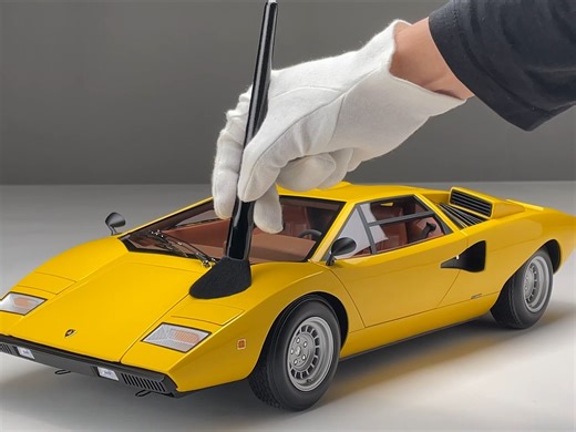 Amalgam 1:8模型兰博基尼Countach LP400 操作指引视频