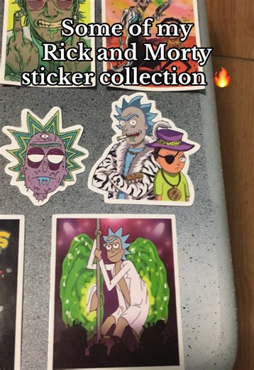 #rickandmorty #stickers #collection #simpsons #cartoon