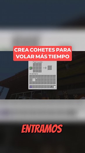 Cómo Crear Cohetes para Volar con Elitras en Minecraft