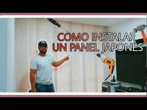 Instalando un Panel Japonés