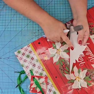 You Won't Believe What I Did With A Dollar Tree $1.25 Christmas Gift Bag! | DIY Beauty On Purpose