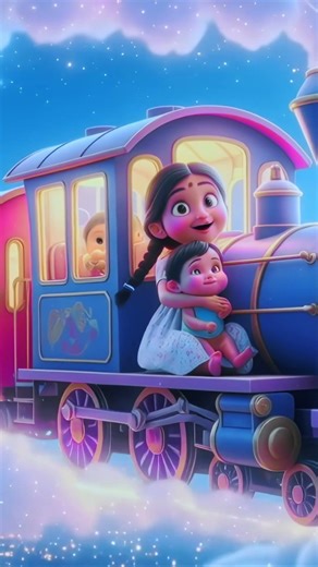 చుకు చుకు రైలు | Chuku Chuku Railu | Telugu Rhymes For Kids | #Train | Mango Telugu Rhymes
