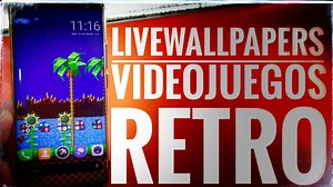 Download Live Wallpapers for free retro video games