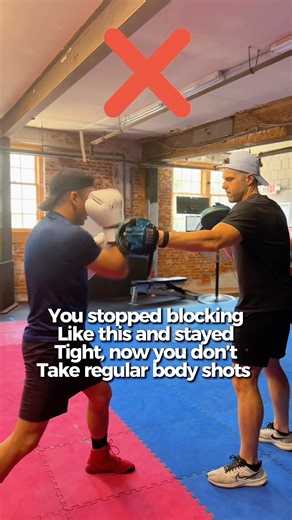 Fix your form on your defense.