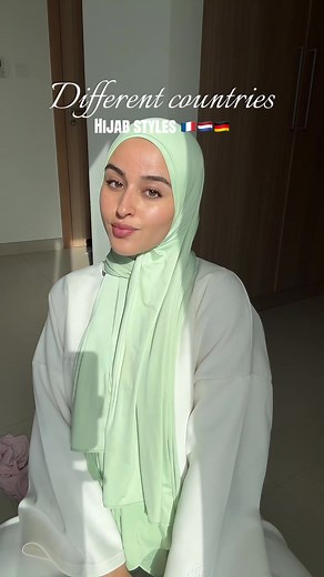Hijab Styles from France, Netherlands & Germany