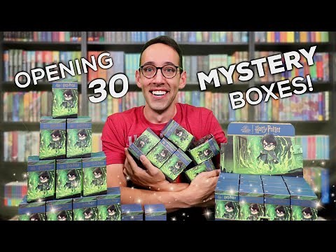HUGE Harry Potter MYSTERY Unboxing | Opening 30 Pop Mart Chamber of Secrets Series Boxes