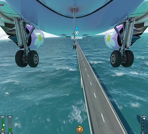 Beautiful Landing In Key West International Airport | SilverSkulls Gaming