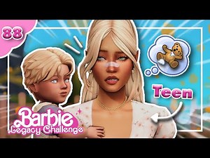 TEEN PREGNANCY & MOVING OUT! 🍼 | Ep.88 | The Sims 4 Barbie Legacy Challenge