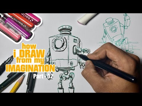How i got better at DRAWING from IMAGINATION for BEGINNERS in TELUGU (LEVEL-O2) | Art by phanni