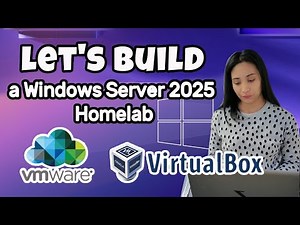 Installing Windows Server 2025 on VMware & VirtualBox | Windows Homelab Guide (Ep 1)