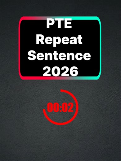 PTE Repeat Sentences January 2026 Predictions