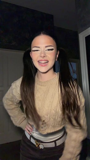 chiara in pigtails 🤡 | chiara