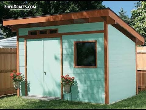 8x12 Lean To Shed Plans Blueprints For A Practical Utility Shed