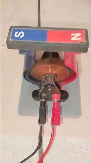 Étude du fonctionnement d'un moteur à courant continu #science