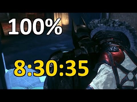 Batman: Arkham Knight Speedrun (100%) in 8:30:35