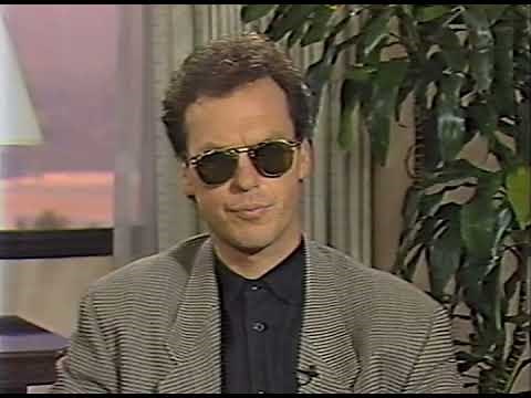 Tim Burton and Michael Keaton interview for Batman (1989)