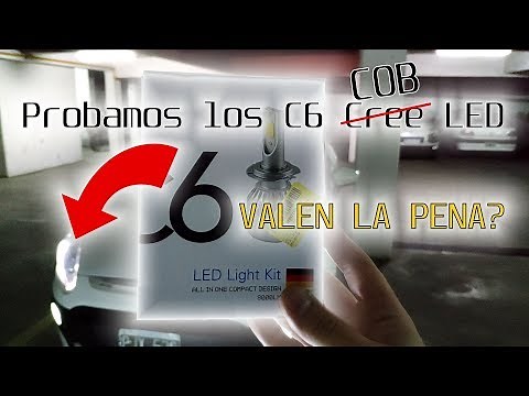 Cree LED C6. Valen la pena? Comparativo con Lupa H4 LED