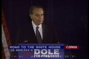 Dole Campaign Speech