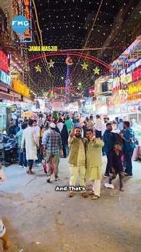 Inside Purani Dilli’s Magical Ramzan Nights!🌙 #shorts #ramadan #delhi