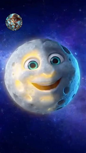 J'ai enfin trouvé la face cachée de la Lune ! 🕶️ #incroyable #nature #pixarstyle #science
