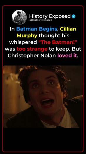 How Cillian Murphy Almost Cut His Most Iconic Line 🦇🎭