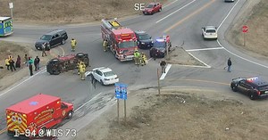 Highway 73 reopened at Interstate 94 after crash