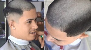 Corte estilo "Calvão de cria" ganha adeptos nas barbearias do ES