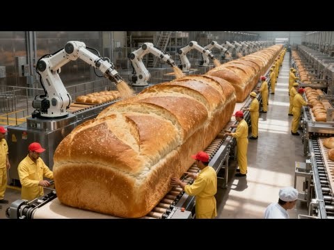 Inside the World’s Largest Bread Factory – How Modern Bread Is Made Full Process Revealed