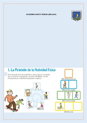 Hábitos de ejercicio físico worksheet