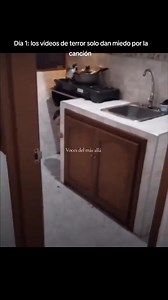 Día 1 : demostrando que los videos de terror SOLO dan miedo por la música #paranormal #fantasmasreales #terrorifico #sustos #vocesdelmasalla