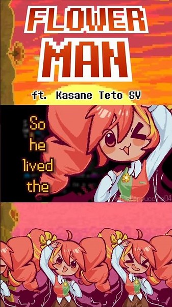 【Kasane Teto SV】Flower Man - DELTARUNE #kasaneteto #teto #deltarune #vocaloid #cover