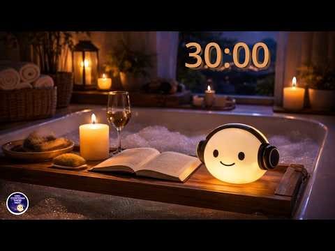 30 Minute Wind Down Timer 🌙 Calm Your Mind & Unwind | Anxiety Relief Focus | SLOW DOWN