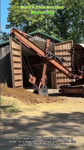 Watch How This Ancient Shovel Digs