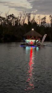 ✨ Nights like this hit different on the Homosassa River. Sunset vibes, glowing lights, good drinks, and even better company — this is what a Cruisin’ Tikis night cruise is all about. Book your own unforgettable evening on the water. 🌴🌅🍹 ☎️ (352) 449-1991 🖥️ CruisinTikisHomosassa.com | Cruisin' Tikis Nature Coast