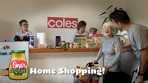 😊 ⏪ 🛒 REWINDING to the video that started it all... a little family experiment in creating a home shopping experience so Oma could stay 'IN' to do her grocery shopping in April this year. . Make sure you visit our Indiegogo page (https://igg.me/at/OmaDoc) and click on the video under the banner video to see a special 'behind-the-scenes' of a live TV interview we did from home following this video's success! | Omas Applesauce