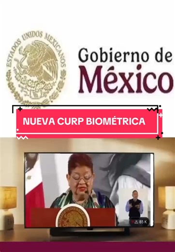 Nueva CURP Biométrica en México para 2025