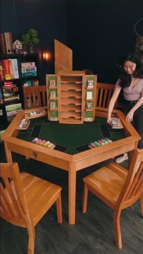 🎉えっ、1台で2役!? パーティーテーブルの新定番#ボードゲームテーブル#多機能家具#2WAY家具#省スペース#home#shorts