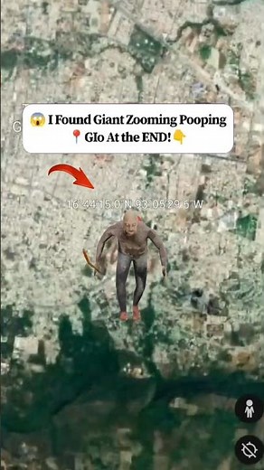I Found Giant Zooming Pooping in Real Life Google Earth map and Google