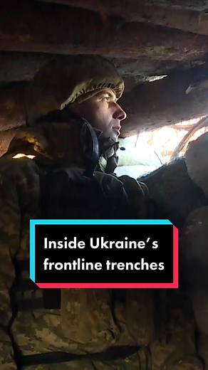 Inside Ukraine’s Frontline Trenches - Sky Correspondent Report