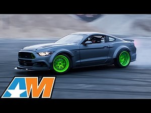 SEMA 2014: 2015 RTR Ford Mustangs Drifting at High Speeds!