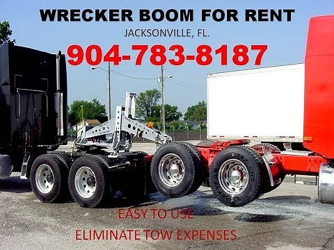 Wrecker Boom Hook Up
