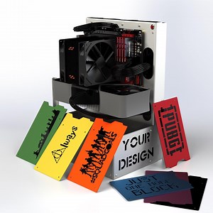 Custom Open PC Gehäuse: Minimalistischer Gaming Computer ATX MicroATX ITX - Etsy.de