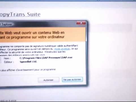 Transférer de la musique de son iPod Touch à son ordinateur