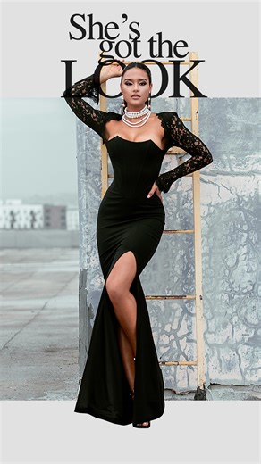 Turn the volume up. 🎧⁠ Veva in motion. A body-hugging silhouette, delicate ruching, and mesh that speaks louder than words. | Aliava