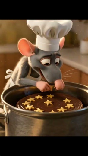 The Tiny Chef 🐀 Part 2 — The Birthday Surprise 🎂 #Shorts