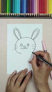 🐰 Easy Bunny Drawing 🐰 | Drawing for Kids