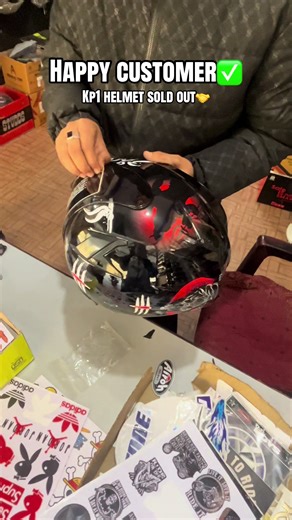 KP1 Helmet Now Available in Plane Black & Print