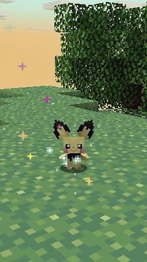 Pichu Evolving in Cobblemon: Minecraft Adventure!