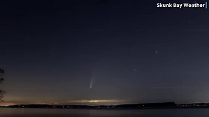 23K views | Check out the Neowise comet in this time-lapse video taken north of Seattle! | Gray Media Digital Content Center | Facebook